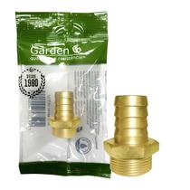 Espigão Fixo Em Latão Rosca Macho Npt 3/4X3/4 11116G Garden Espigão Fixo Em Latão Rosca Macho Npt 3/4X3/4 11116G Garden