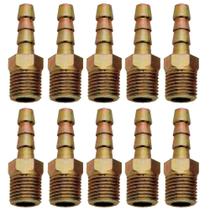 Espigão Fixo Macho 1/4 POL x 3/8 POL 10 Unidades BREMEN