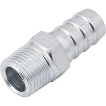 Espigão Fixo Macho Para Mangueira 1/2 Rosca 3/8 Npt Aço Zi