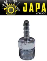 Espigão Macho 1/4 NPT x 5/16" - Kit 02 Unid - HidraLux