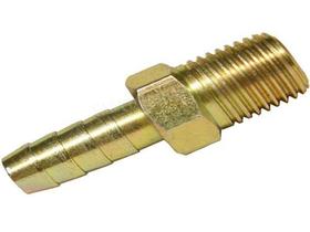 Espigão Macho rosca 1/4 BSP engate mangueira 1/2
