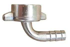 Espigão niple curvo 3/8 com porca borboleta 5/8