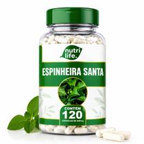 Espinheira 500mg 120 Cáps Natural 500mg Nutri Life Espinheira 500mg 120 Cáps Natural 500mg Nutri Life
