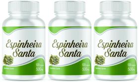 Espinheira Santa 360 Cápsulas 500mg 3 Frascos de120 cápsulas