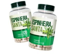 Espinheira Santa Original 240 Capsulas Natural 500mg - 2 frascos