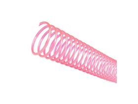 Espirais para Encadernação Rosa Transparente 50mm 450 Folhas 12 und Espirais para Encadernação Rosa Transparente 50mm 450 Folhas 12 und