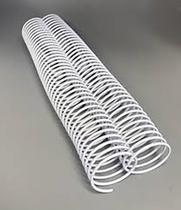 Espiral Metalico 25 MM Branco C/10 Unidades