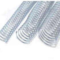 Espiral para Caderno 12MM Transparente - Pacote com 100 Unidades para 70 Folhas