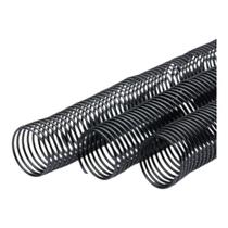 Espiral Para Encadernação 25mm Preto Para 160 Folhas 48un