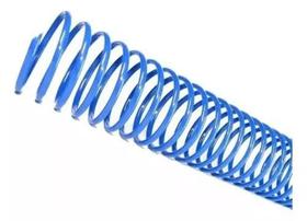 Espiral Para Encadernação Azul 14mm Para 85 Folhas A4 100un - Cassmar