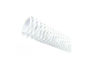 Espiral para Encadernação Branco 20mm 120 Folhas 70 und