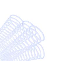 Espiral para Encadernação Branco 25mm 3X1 para 160fls 48un Espiral para Encadernação Branco 25mm 3X1 para 160fls 48un