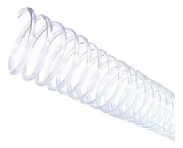 Espiral para Encadernação Cristal 12 mm para 70 folhas 100un