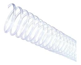 Espiral para Encadernação Cristal 29 mm para 200 folhas 35un