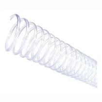 Espiral para Encadernação Cristal 50 mm para 450 folhas 12un