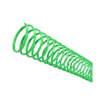 Espiral para Encadernacao Lassane 50mm 450 Folhas Pacote com 12 Unidades Pvc Semi Rigido Verde Espiral para Encadernacao Lassane 50mm 450 Folhas Pacote com 12 Unidades Pvc Semi Rigido Verde