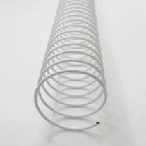 Espiral Para Encadernação Metal Branco A4 14mm 85fls 10un