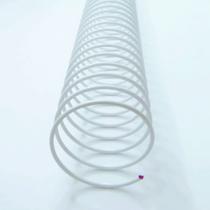 Espiral para encadernação Metal Branco A4 3x1 17mm 10un