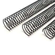 Espiral Para Encadernação Metal Preto A4 17mm 100fls 05 un Espiral Para Encadernação Metal Preto A4 17mm 100fls 05 un