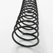 Espiral para Encadernação Metal Preto A4 17MM 100fls 30un