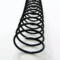 Espiral Para Encadernação Metal Preto A4 25mm 160fls 05 un Espiral Para Encadernação Metal Preto A4 25mm 160fls 05 un