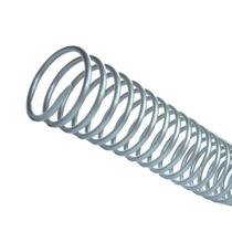 Espiral para Encadernação Prata 9 mm para 50 folhas 100un