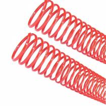 Espiral para Encadernação Vermelho 50mm para 450 folhas 12un Espiral para Encadernação Vermelho 50mm para 450 folhas 12un