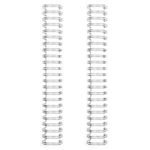 Espiral para Encadernação Wire o The Cinch Prata 25mm - 2 Unidades