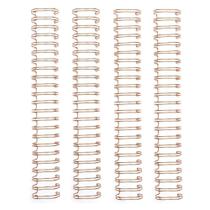 Espiral para Encadernação Wire o The Cinch Rose Gold 25mm - 4 Unidades