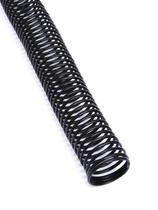 Espiral Plastico para encadernação 07 mm Preto c/ 50 Pcs - MARES