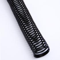 Espiral Plastico para encadernação 12mm Preto c/ 50 Pcs