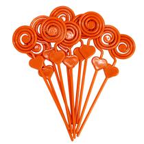 Espiral plástico Russo Art 500 peças Cor: Laranja Espiral plástico Russo Art 500 peças Cor: Laranja