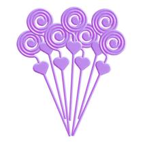 Espiral plástico Russo Art 500 peças Cor: Lilás