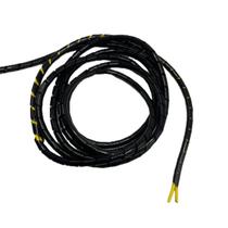 Espiral Tubo Preto 8 à 10mm Ou 3/8 Rolo 10 Metros Sibratec Espiral Tubo Preto 8 à 10mm Ou 3/8 Rolo 10 Metros Sibratec