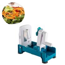 Espiralizador de Legumes Prana Dobrável Ralador de Tiras Finas Cortador Manual Cozinha Multifuncional Resistente Espiralizador de Legumes Prana Dobrável Ralador de Tiras Finas Cortador Manual Cozinha Multifuncional Resistente