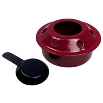 Espiriteira A Álcool Fogareiro Fogão Portátil Camping Pesca c/ Abafador