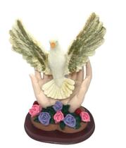 Espírito Santo De Mesa Escultura Em Resina 21 Cm