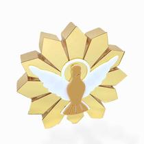 Espírito Santo Em Madeira Decoryou - Ref 310 Ouro