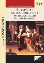 Espíritu de los derechos y su relatividad Espíritu de los derechos y su relatividad