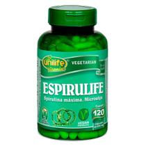Espirulife Spirulina 500mg 120 cáps - Unilife