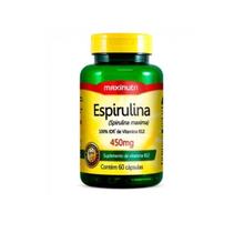 Espirulina 450mg (60 caps) - Padrão: Único