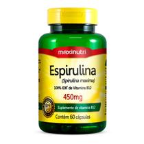 Espirulina 450mg Maxinutri 60 Cápsulas Espirulina 450mg Maxinutri 60 Cápsulas