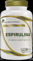 Espirulina 60 Caps de 500mg Flora Nativa
