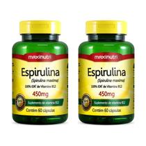 Espirulina c/2x60 saciedade metabolismo imunidade - Maxinutri