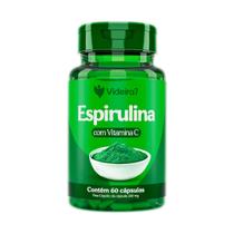 Espirulina com Vitamina C 500mg - 60 Cápsulas