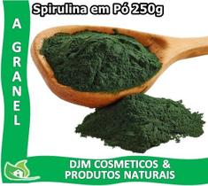 Espirulina / Spirulina em Pó 250g com Laudo - Granel