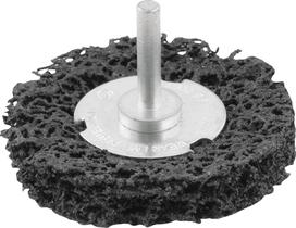 Esponja abrasiva 75mm haste 1/4" preta Vonder Esponja abrasiva 75mm haste 1/4" preta Vonder