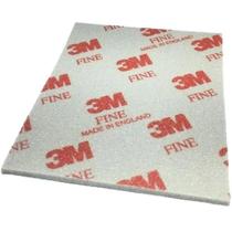 Esponja Abrasiva Automotiva 3M Fina 114MM X 139 MM