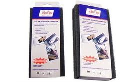 Esponja abrasiva flexível grão fino com 3un Disflex