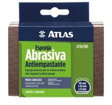 Esponja abrasiva média abrasão granulação 180 - AT18/180
